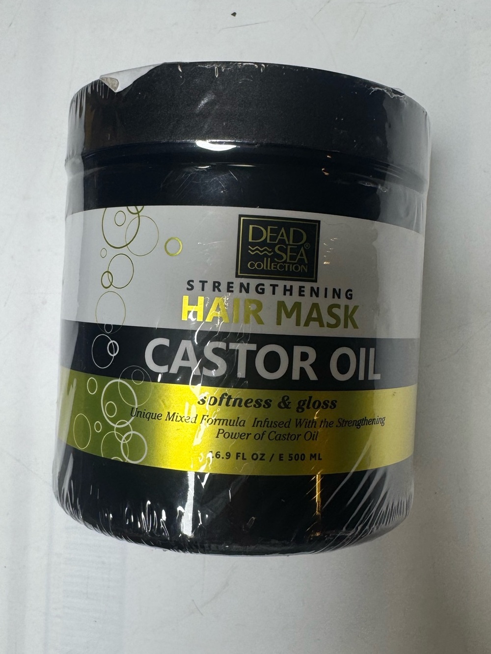 Dead Sea Collection Strengthening Castor Oil Hair Mask -16.9oz